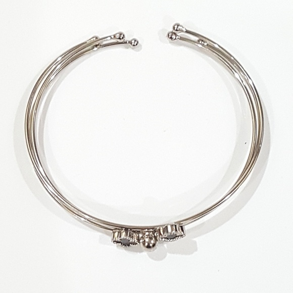 Silver & Black Bracelet Set - Picture 7 of 8